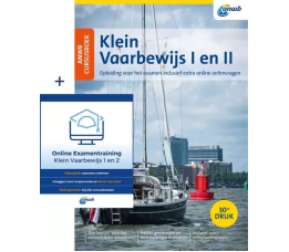 ANWB Klein Vaarbewijs I + II cursusboek + CD Rom